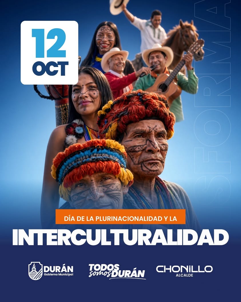 Durán honra la diversidad cultural en la conmemoración del Día de la Plurinacionalidad