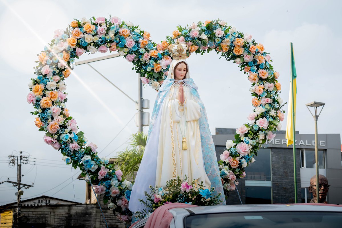 El Empalme celebró a Nuestra Señora de Fátima con pregón y comparsas
