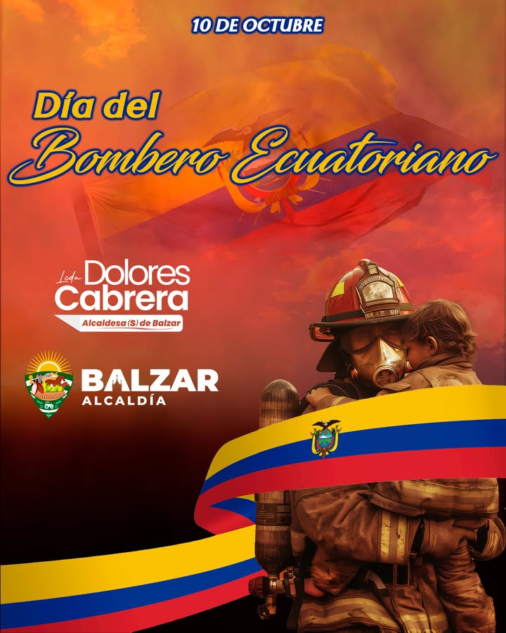 Alcaldía de Balzar rinde homenaje al Benemérito Cuerpo de Bomberos