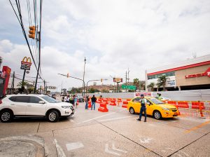 Se reactiva el paso elevado en Av. del Bombero para aliviar el tráfico en Guayaquil