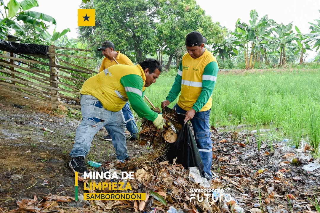GAD Samborondón impulsa mingas preventivas ante el Fenómeno de El Niño