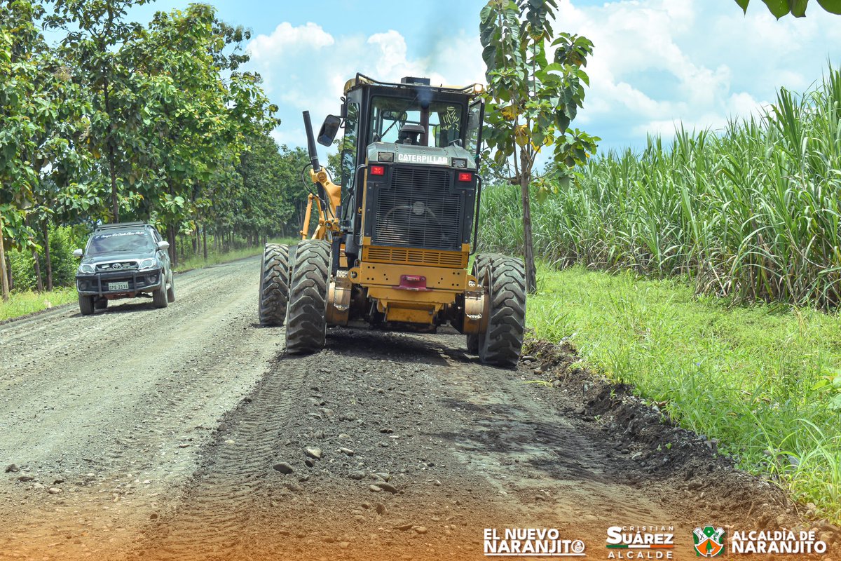 Reconformación vial mejora el acceso a La Paciencia en Naranjito