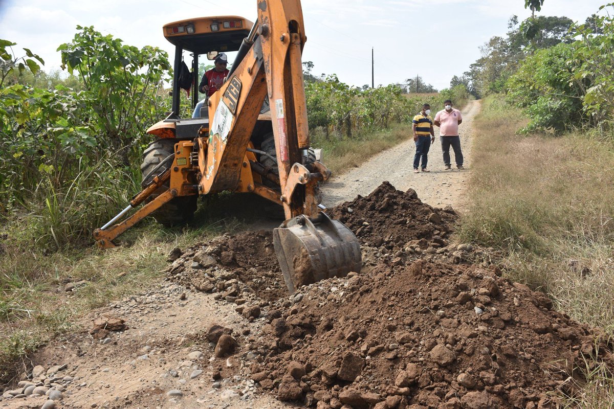 Tubos corrugados mejoran el acceso a sectores productivos en El Empalme