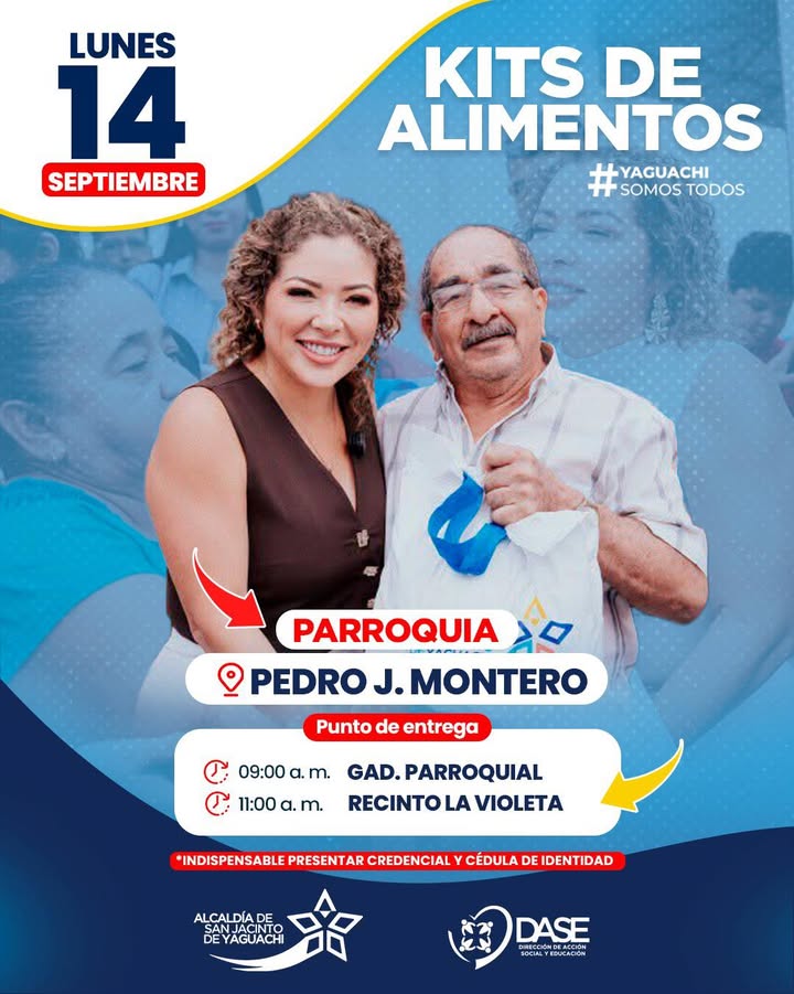Alcaldía de San Jacinto extiende entrega de kits alimentarios a más parroquias de Yaguachi