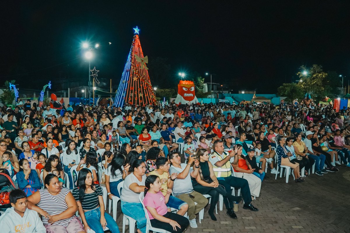 El Triunfo cerró 2024 con arte y tradición en el Parque Galo Jiménez