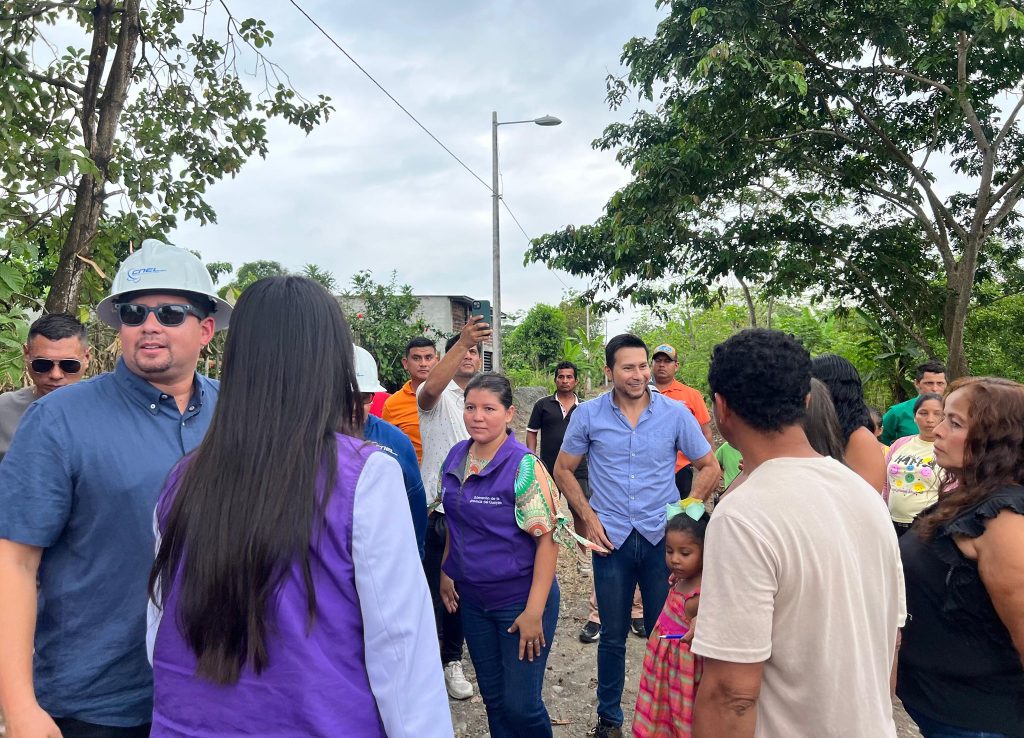 Luz nueva para Assad Bucaram en Naranjito