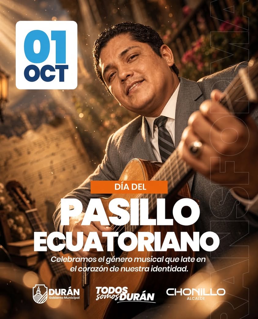 Durán celebra el día del Pasillo Ecuatoriano como identidad cultural