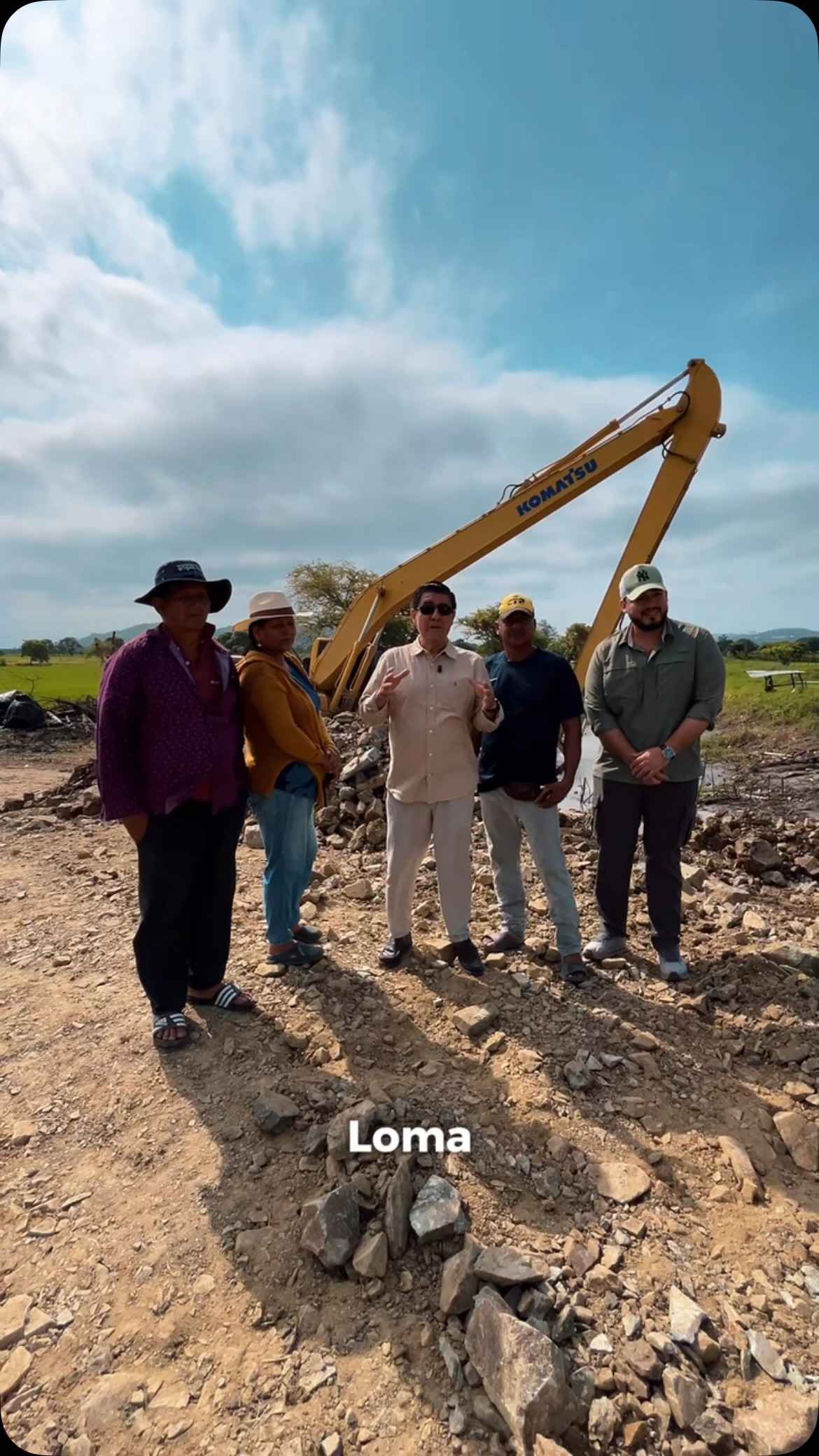 Mantenimiento de canales y obras pétreas mejoran infraestructura hídrica en Loma Blanca