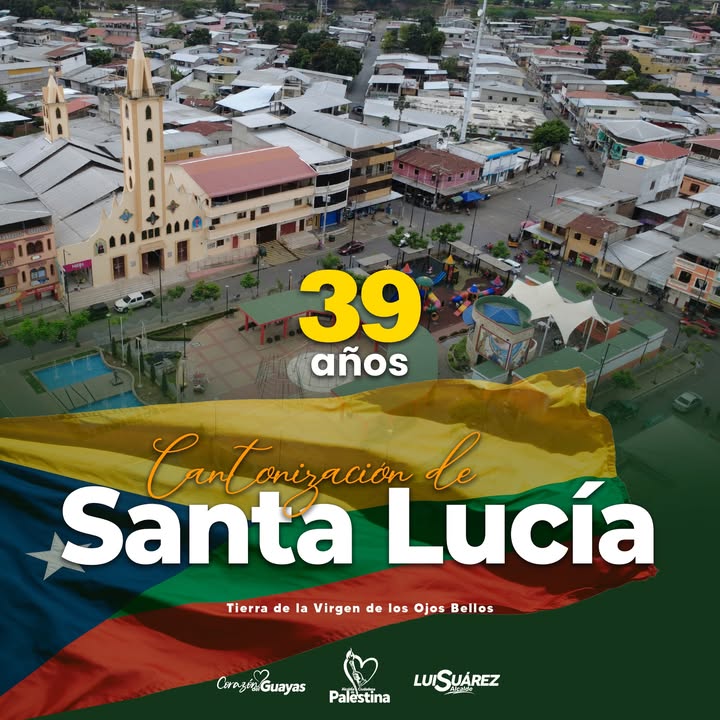 Palestina rinde homenaje a San Lucía por sus 39 años de historia