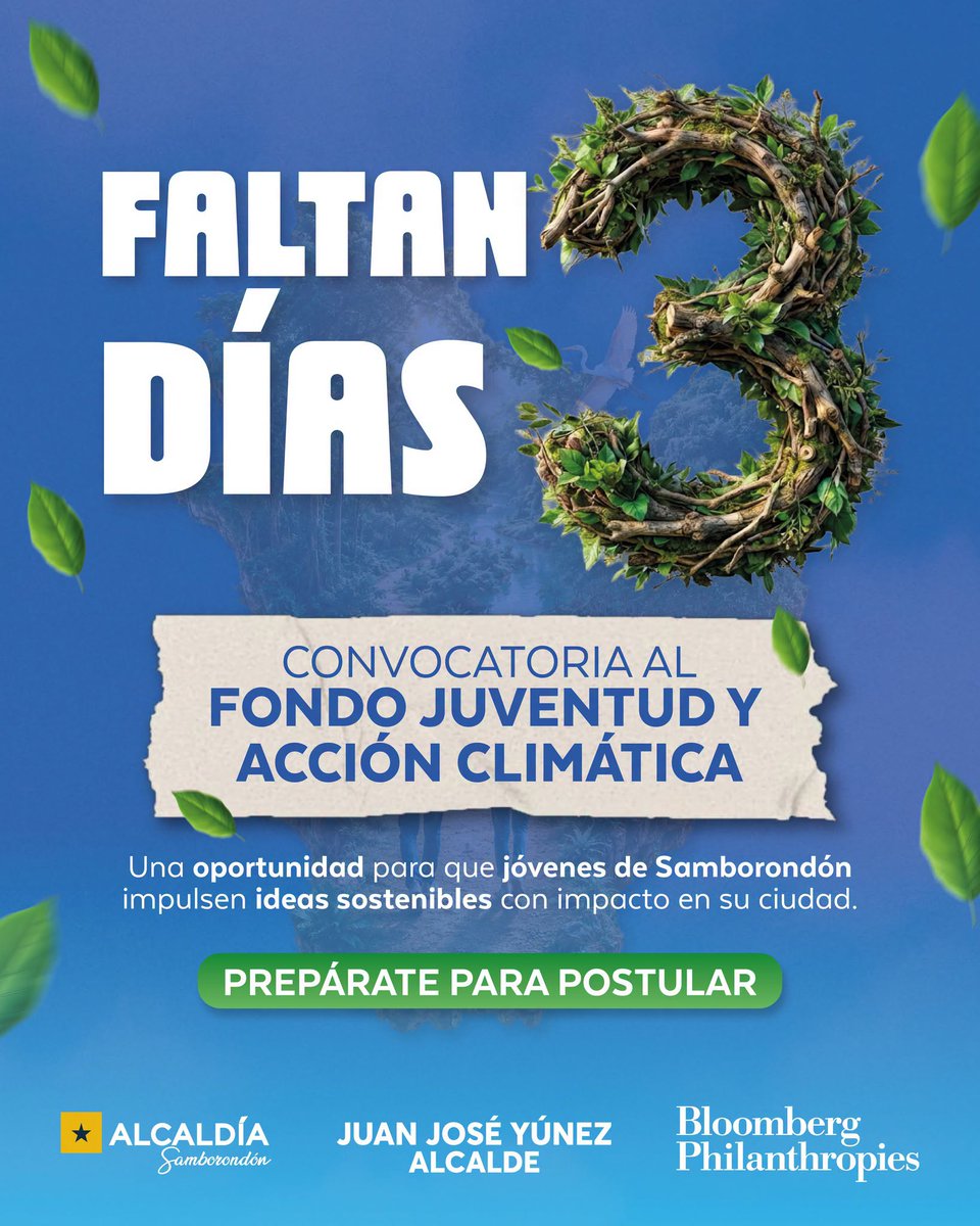 Jóvenes de Samborondón postulan a fondo climático internacional el 15 de julio