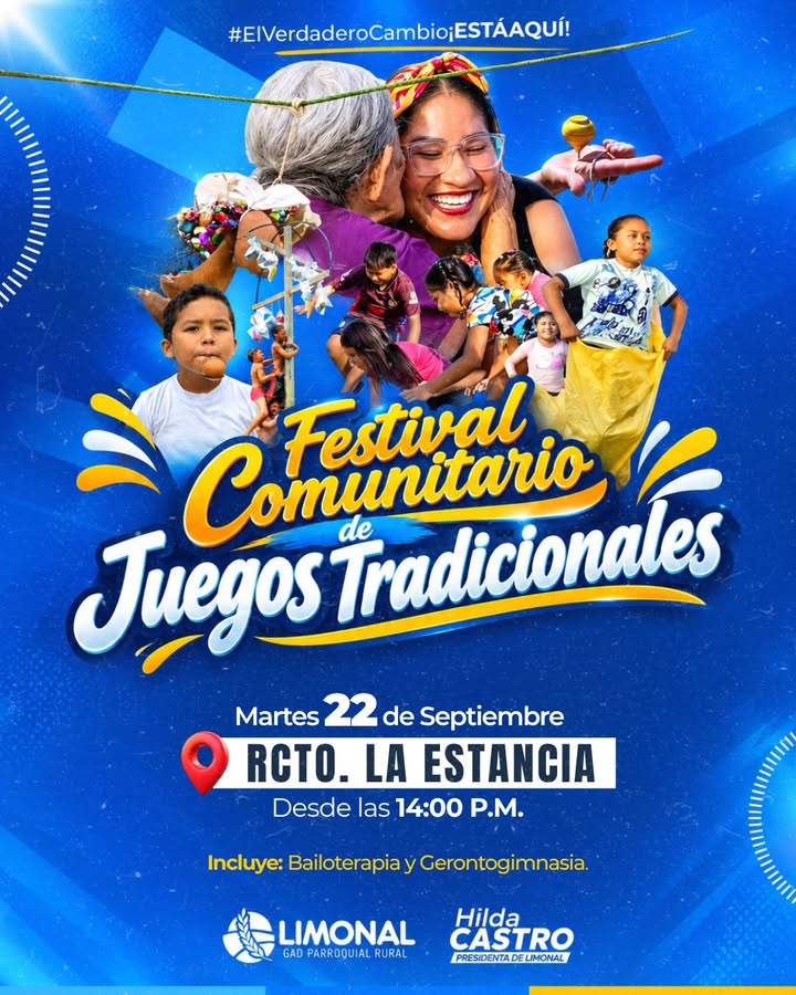 Limonal recupera juegos infantiles y bailes en La Estancia este martes