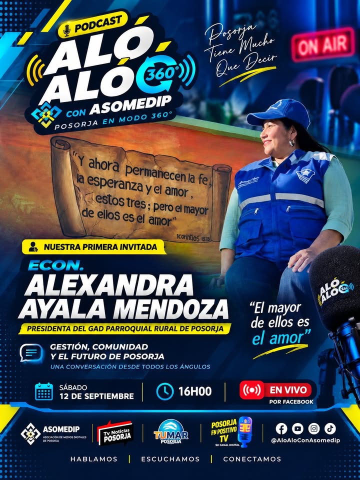 Posorja: La presidenta del GAD Parroquial será la primera invitada del nuevo podcast comunitario