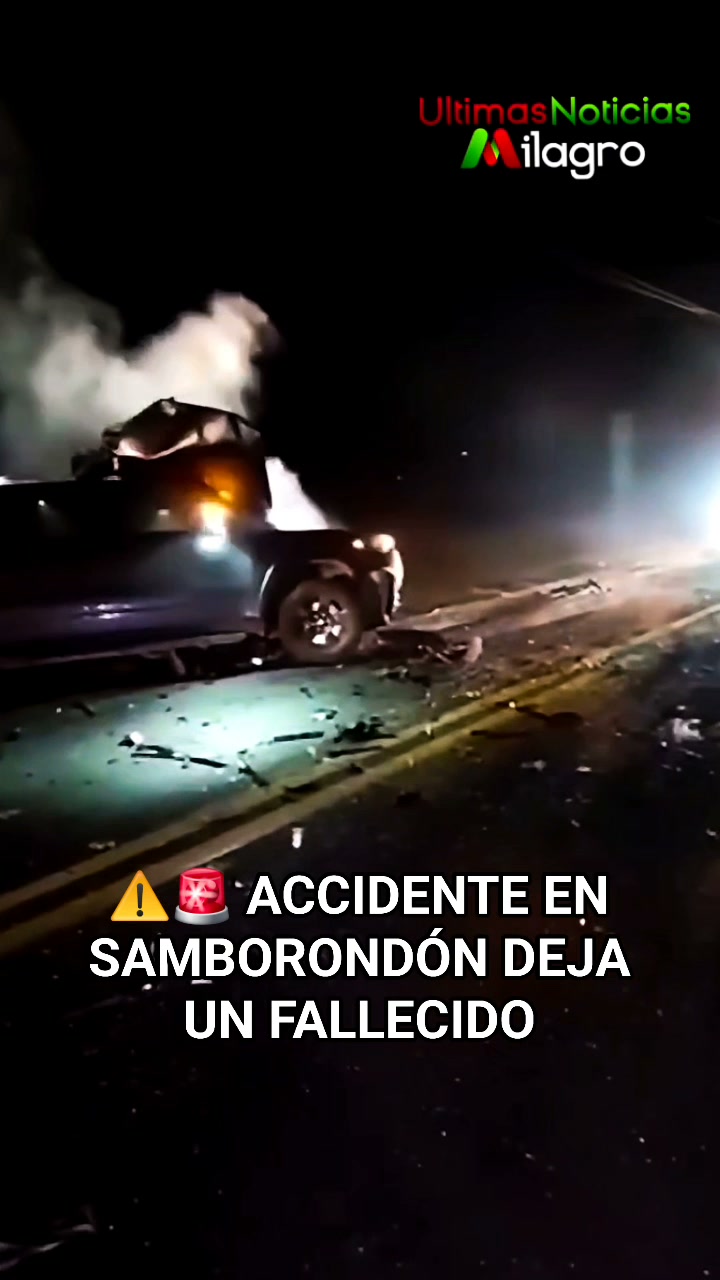 Trágico accidente en vía a Samborondón deja un fallecido y moviliza a emergencias