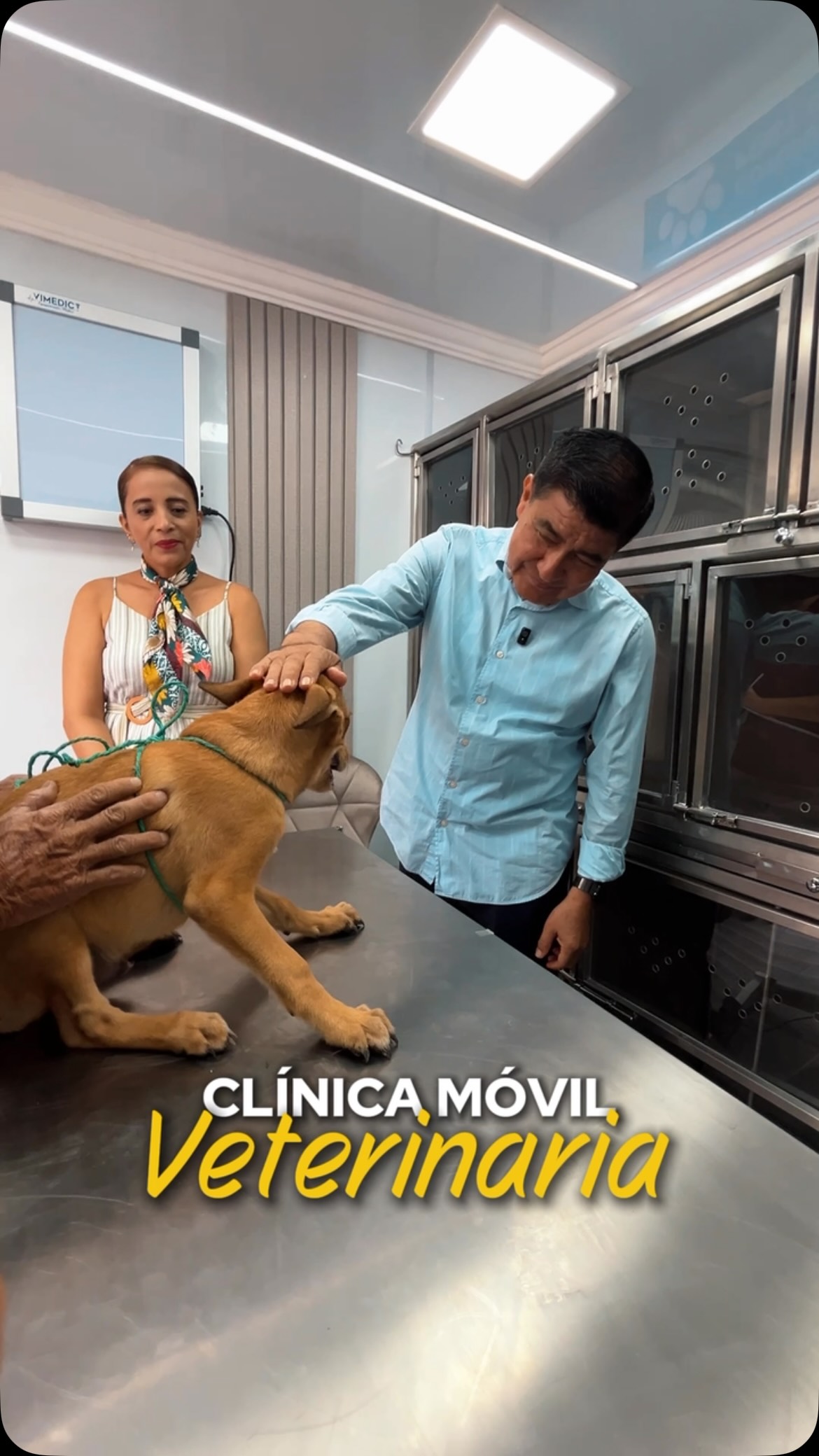 Clínica Móvil Veterinaria atiende gratis a mascotas en Limonal, Daule