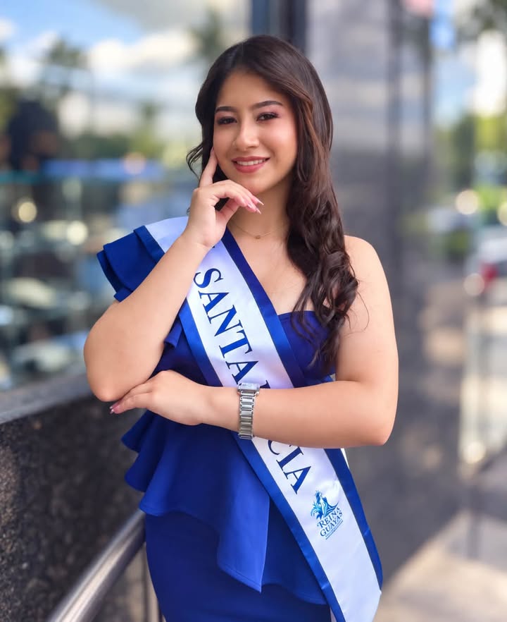 Santa Lucía apoya a Ruth Cesia Díaz en el Reina del Guayas