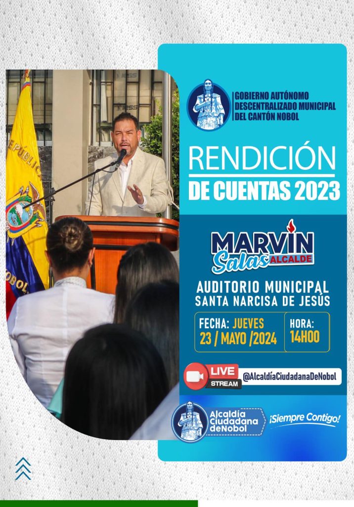 Alcaldía de Nobol convocó a rendición de cuentas 2023