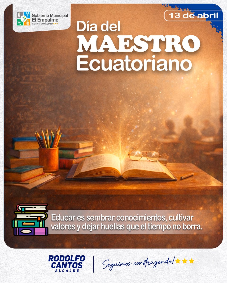 Maestros de El Empalme reciben homenaje en su día especial